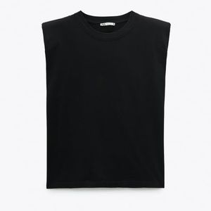 NWT Zara black muscle tee! Never worn.